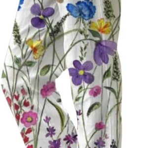 Women Summer Boho Floral Pants .Amazon Discounts DEALS