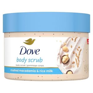 Dove Scrub Macadamia & Rice Milk Reveals .Amazon Discounts DEALS