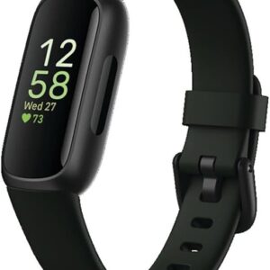 Fitbit Inspire 3 Health &-Fitness-Tracker with Stress Management, Workout Intensity, Sleep Tracking