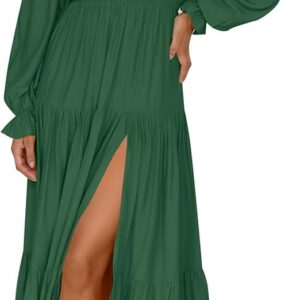 Women's 2025 Boho Sexy Off Shoulder Long Sleeve