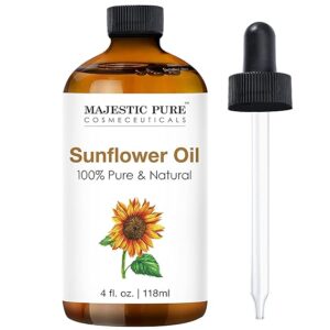 Sunflower Essential Oil | 100% Pure and Natural Sunflower Oil |