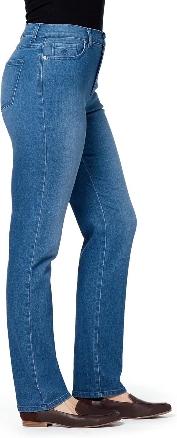 Women's Amanda Classic High Rise Tapered Jean - Image 4