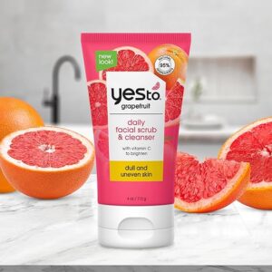 Facial Scrub & Cleanser, Exfoliating & Restoring Cleanser That Enhances Skins Radiance
